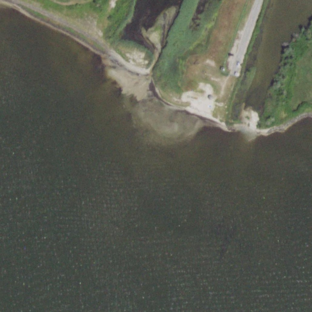 Aerial map of Mother's Beach
