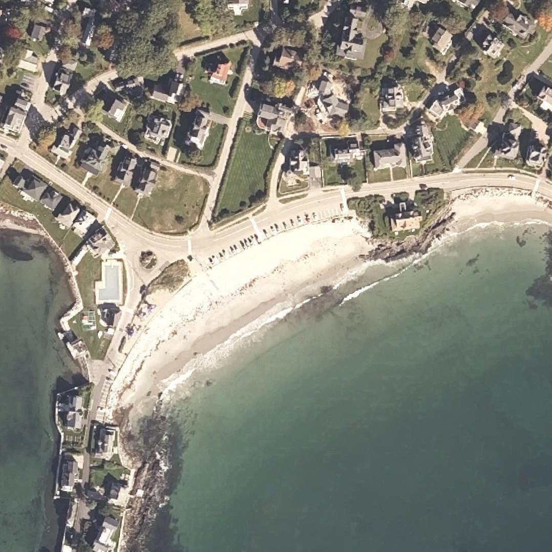 Aerial map of Mother's Beach
