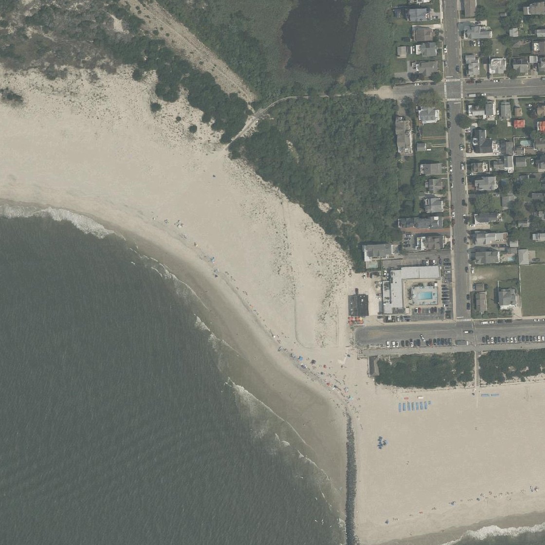 Aerial map of Mt. Vernon Beach