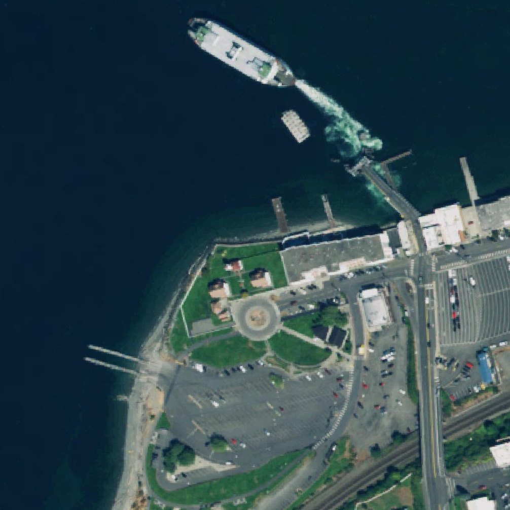 Aerial map of Mukilteo Beach
