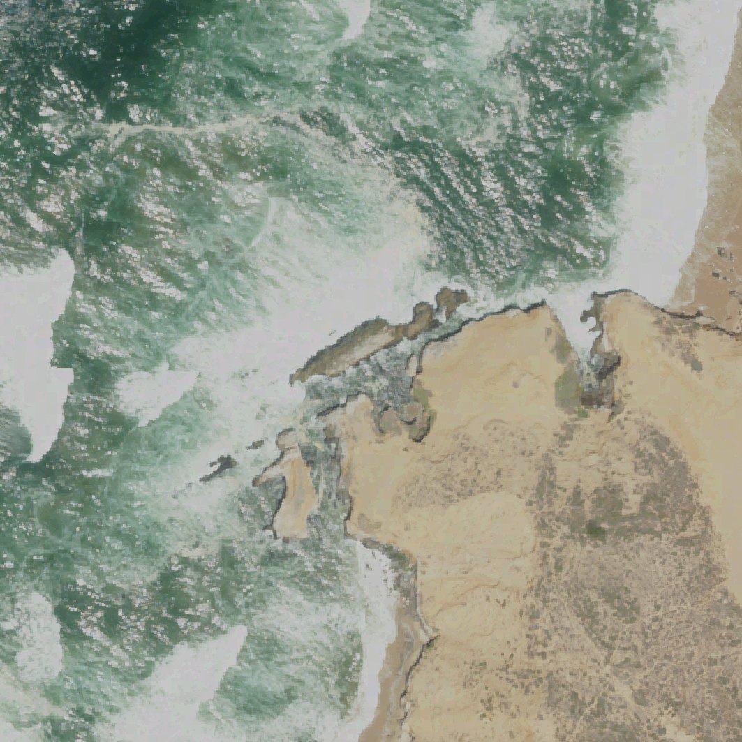 Aerial map of Mussel Rock Dunes