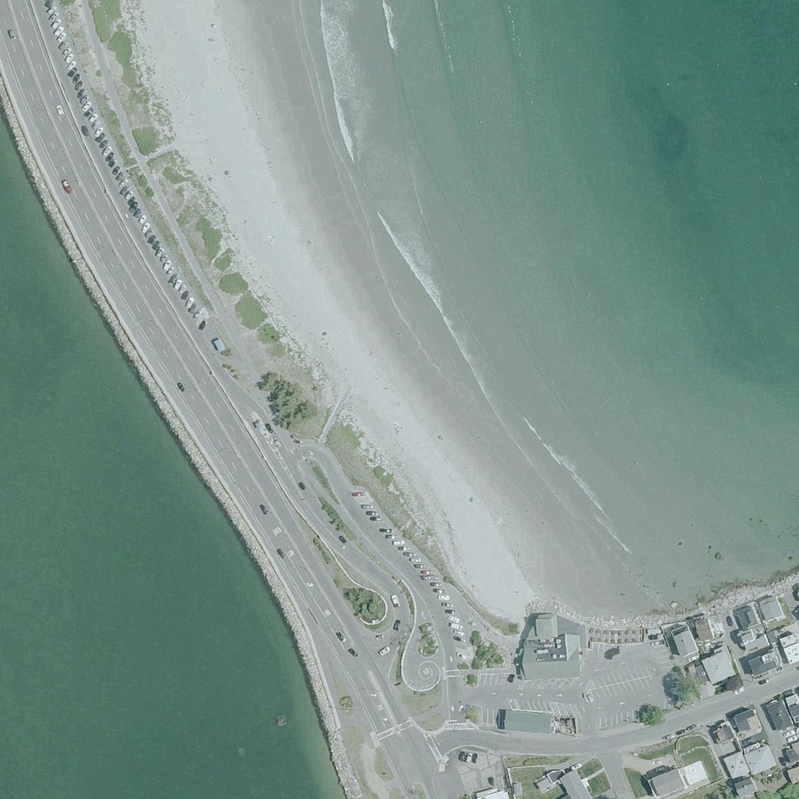 Aerial map of Nahant Beach Beach Access 2