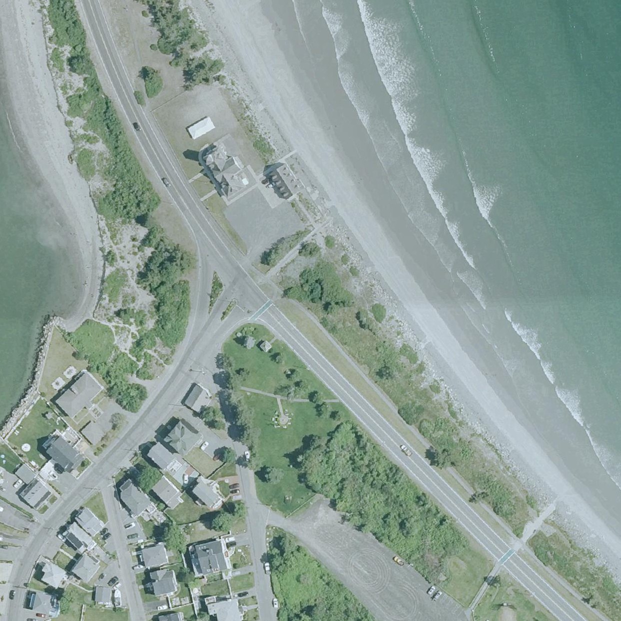 Aerial map of Nahant Short Beach