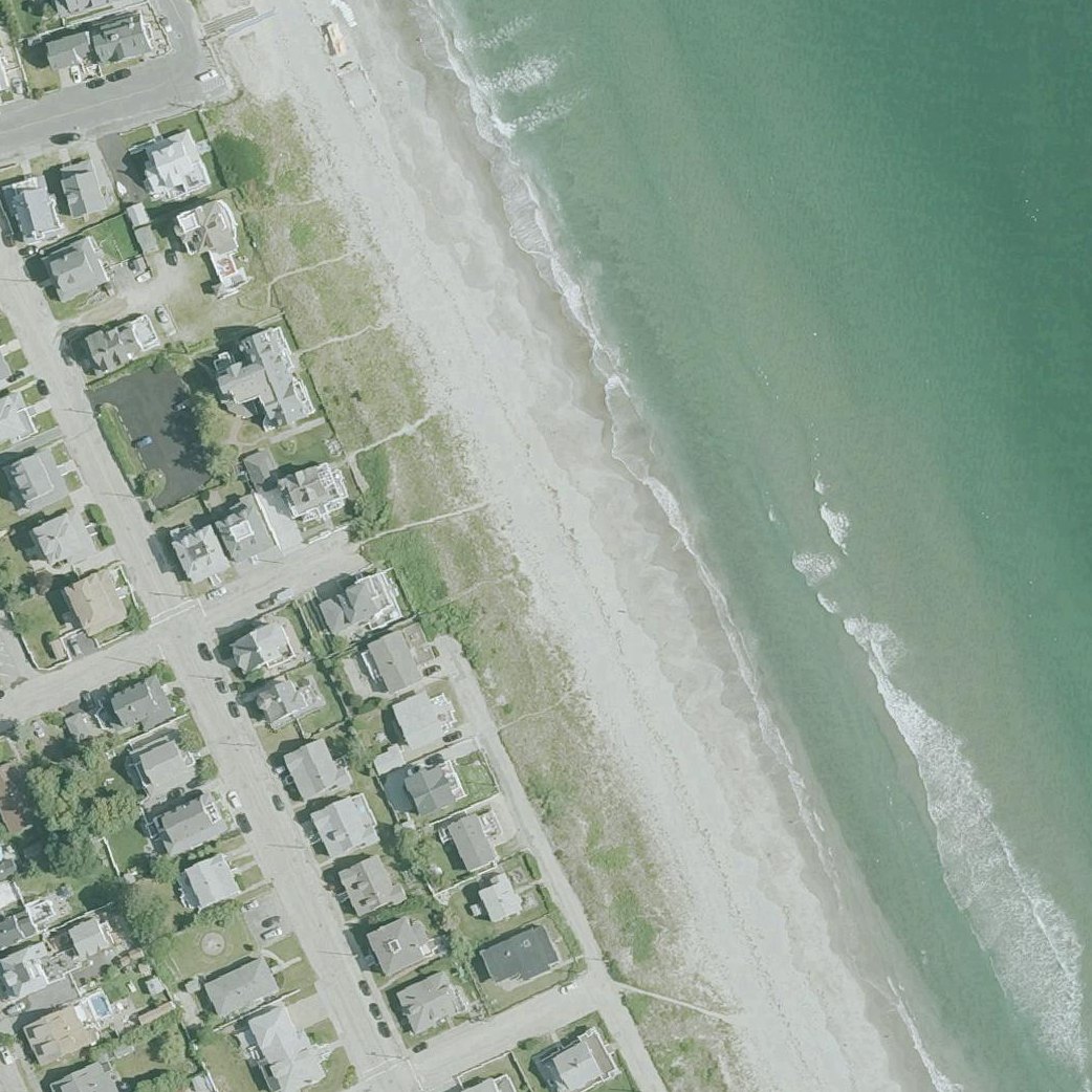 Aerial map of Nantasket Beach
