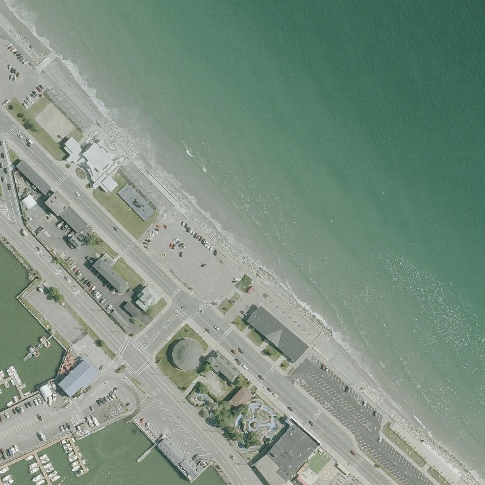 Aerial map of Nantasket Beach Reservation
