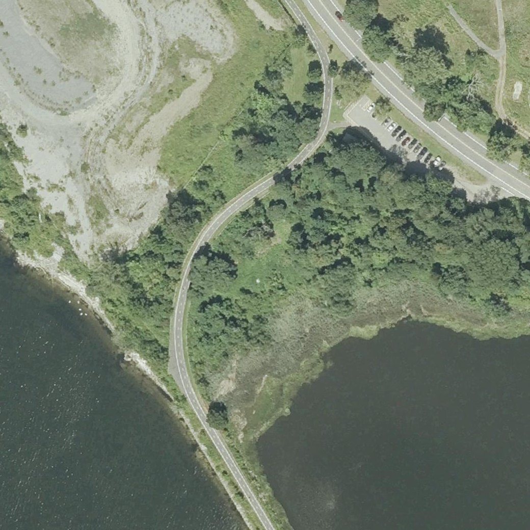 Aerial map of Narrow Beach East Bay