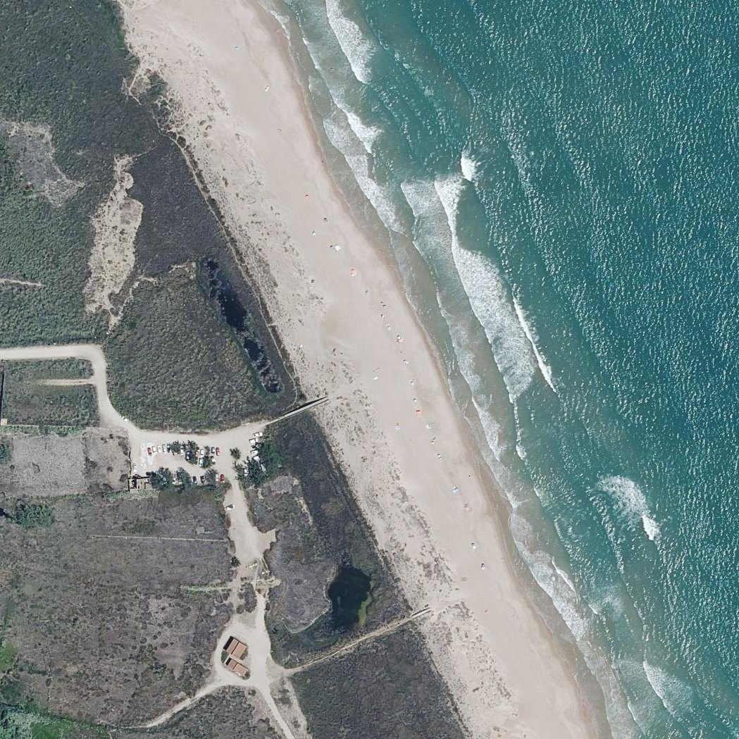 Aerial map of Naturist Beach