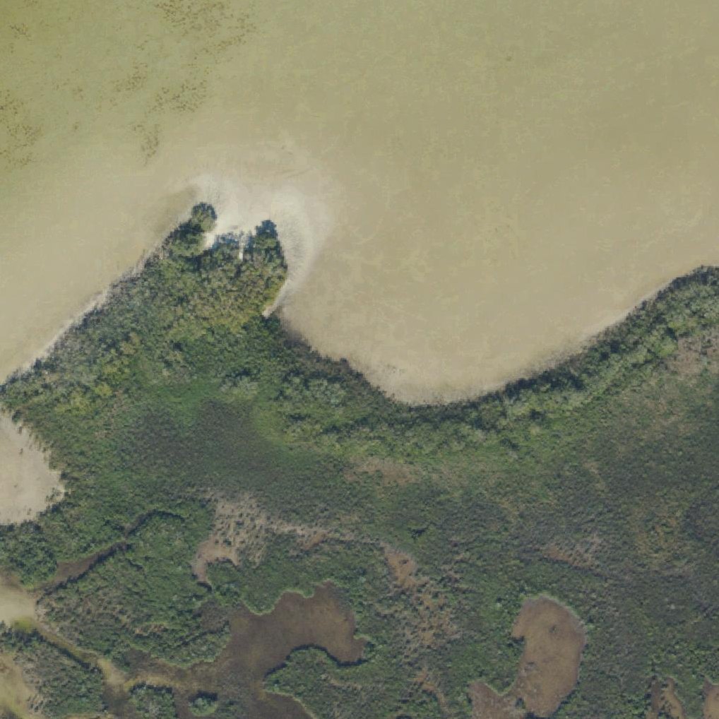 Aerial map of Nellies Cove
