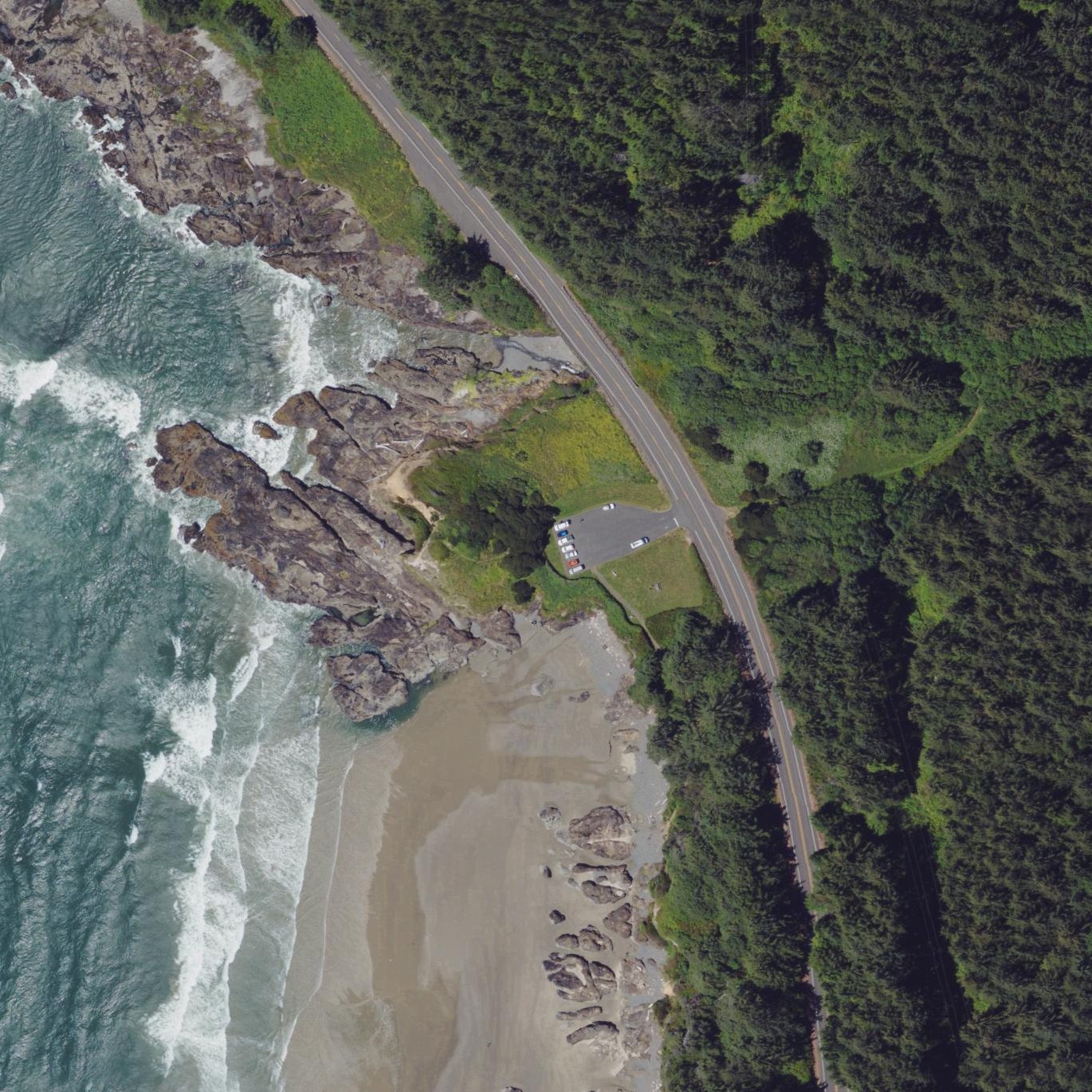 Aerial map of Neptune Beach North