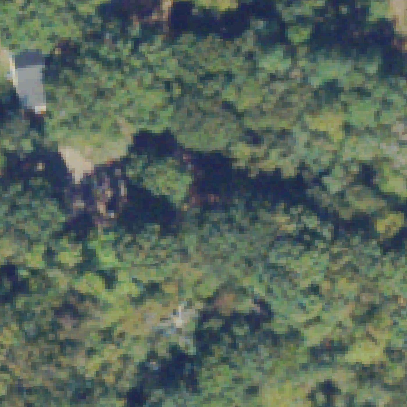 Aerial map of North Bank Trail/ Texas Beach