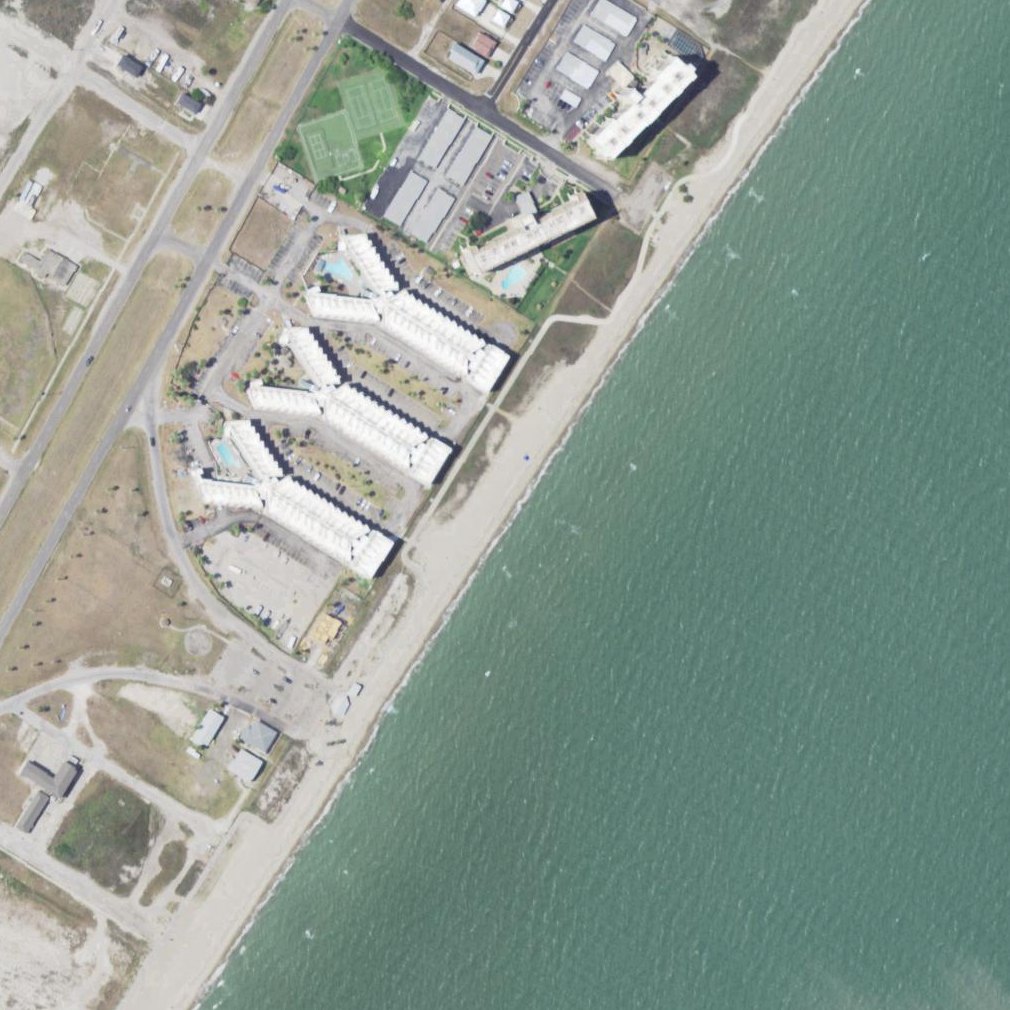 Aerial map of North Beach