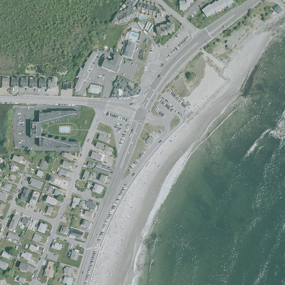 Aerial map of North Beach