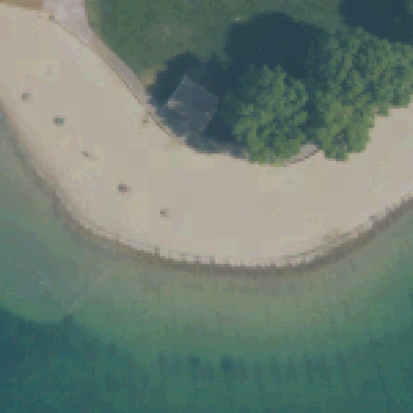 Aerial map of North Beach
