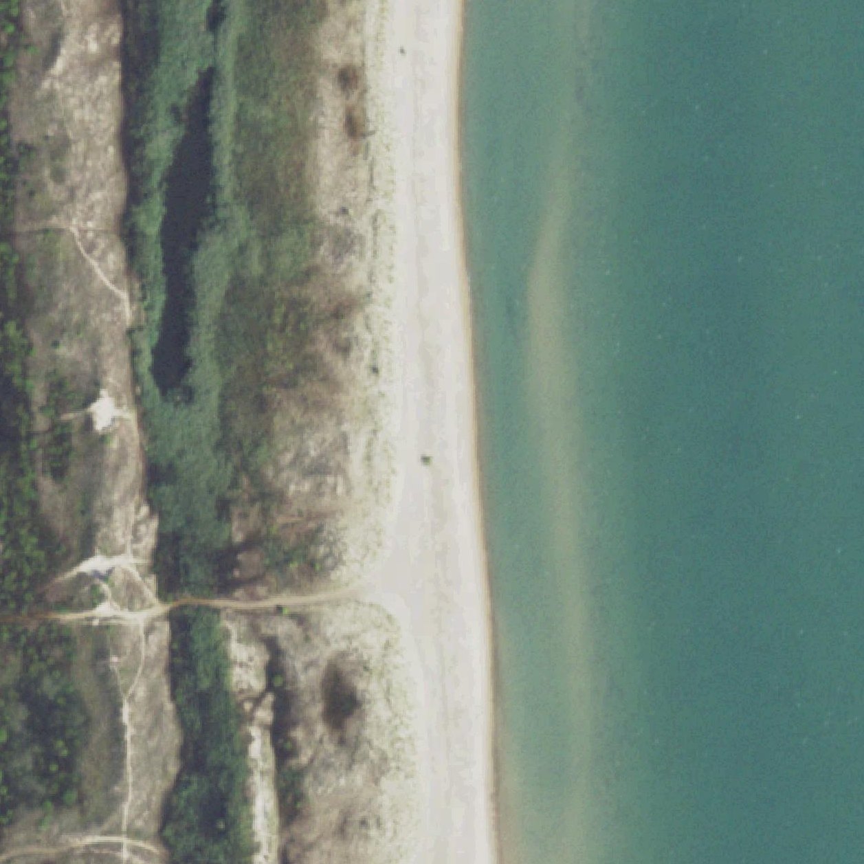 Aerial map of North Beach