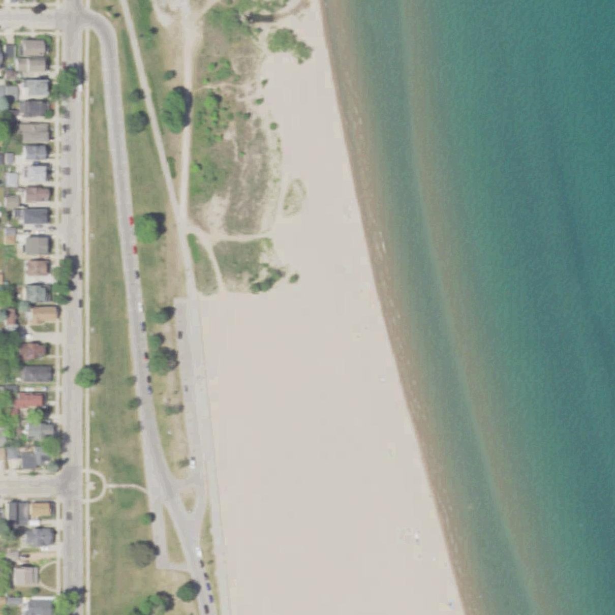 Aerial map of North Beach Oasis