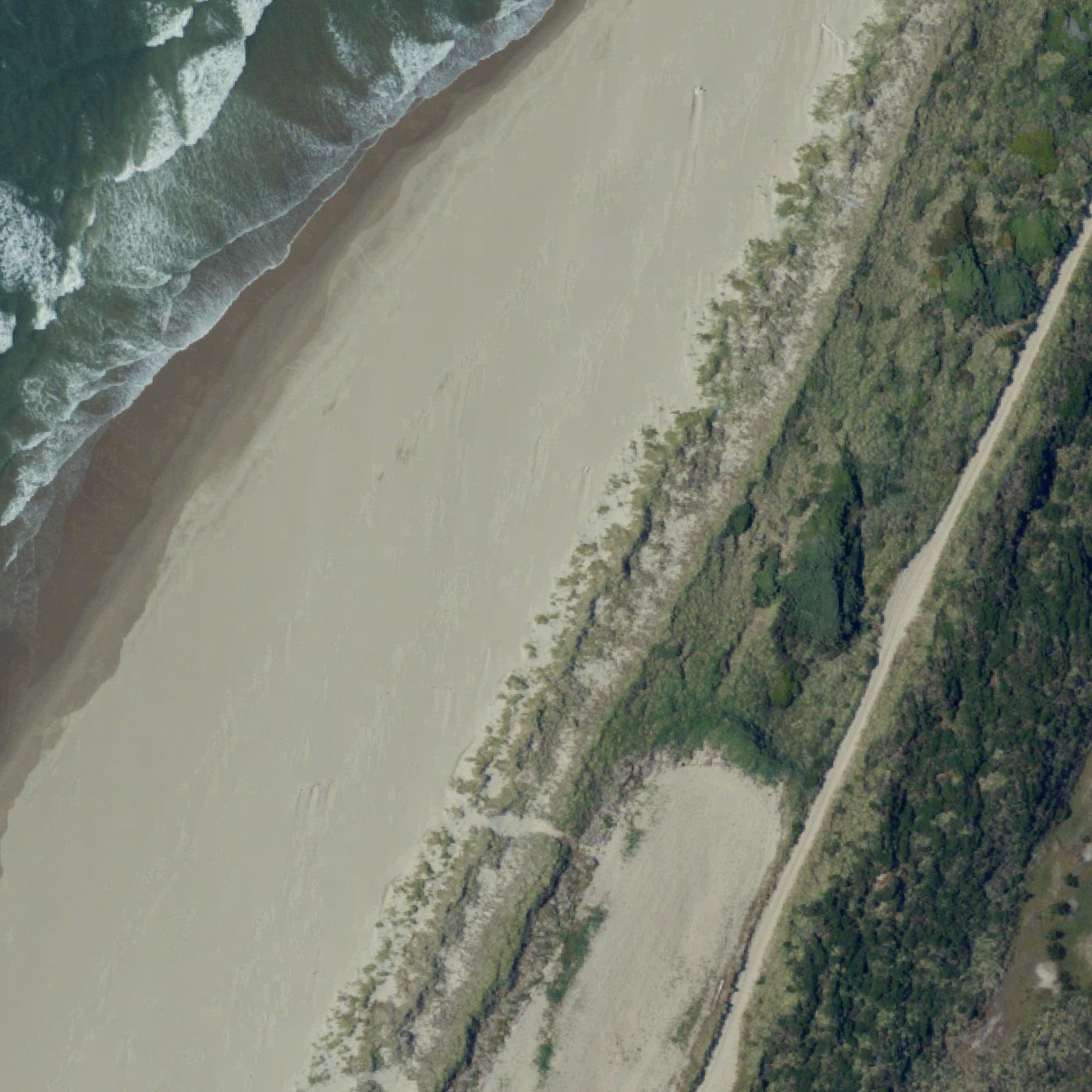Aerial map of North Beach