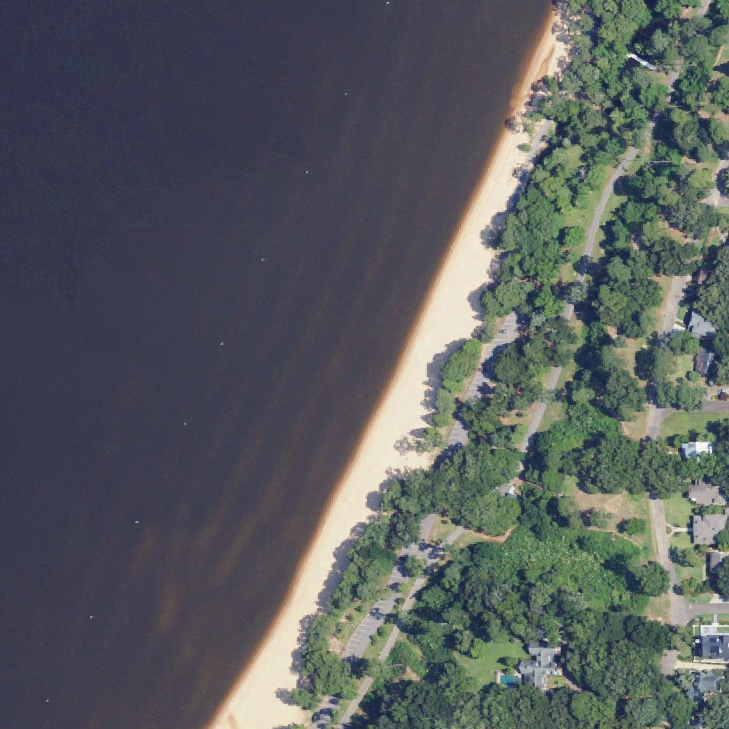 Aerial map of North Beach Park