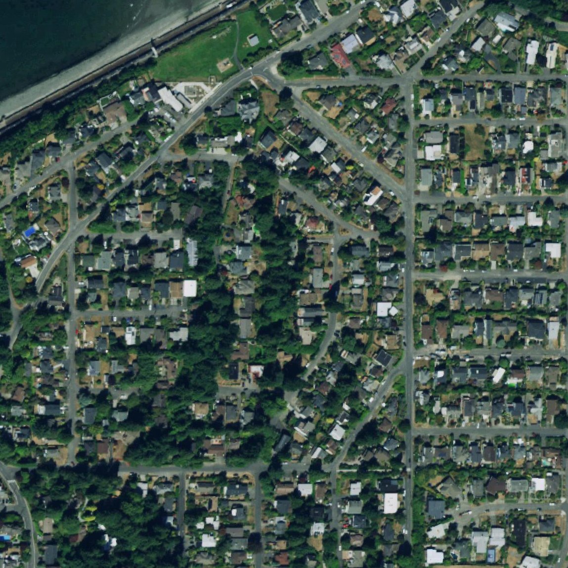 Aerial map of North Beach Playfield