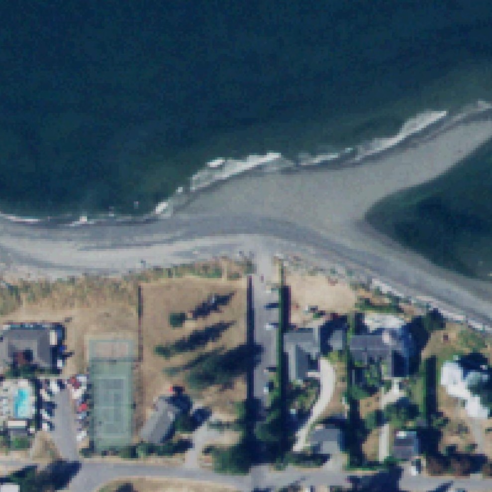 Aerial map of North Beach