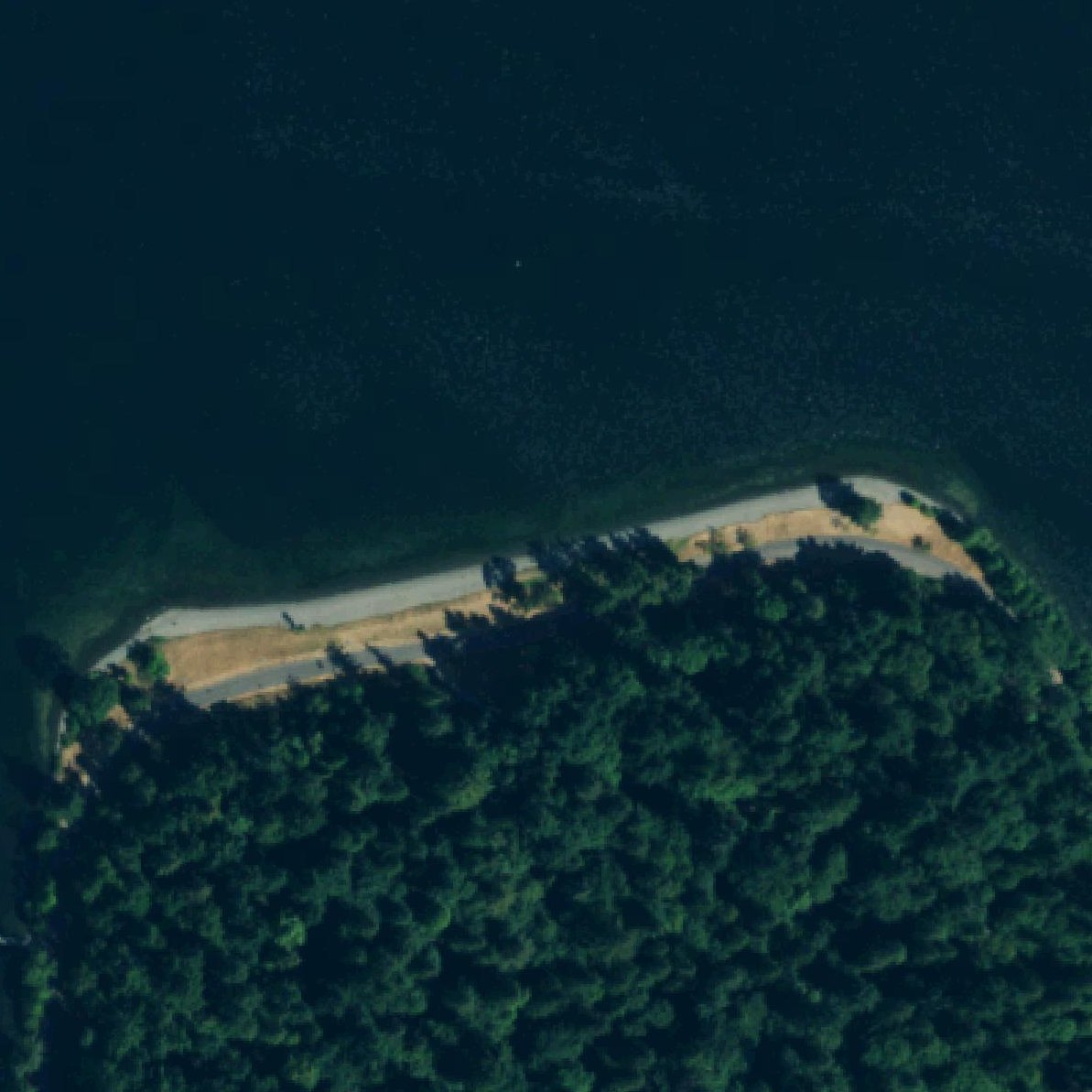 Aerial map of North Beach