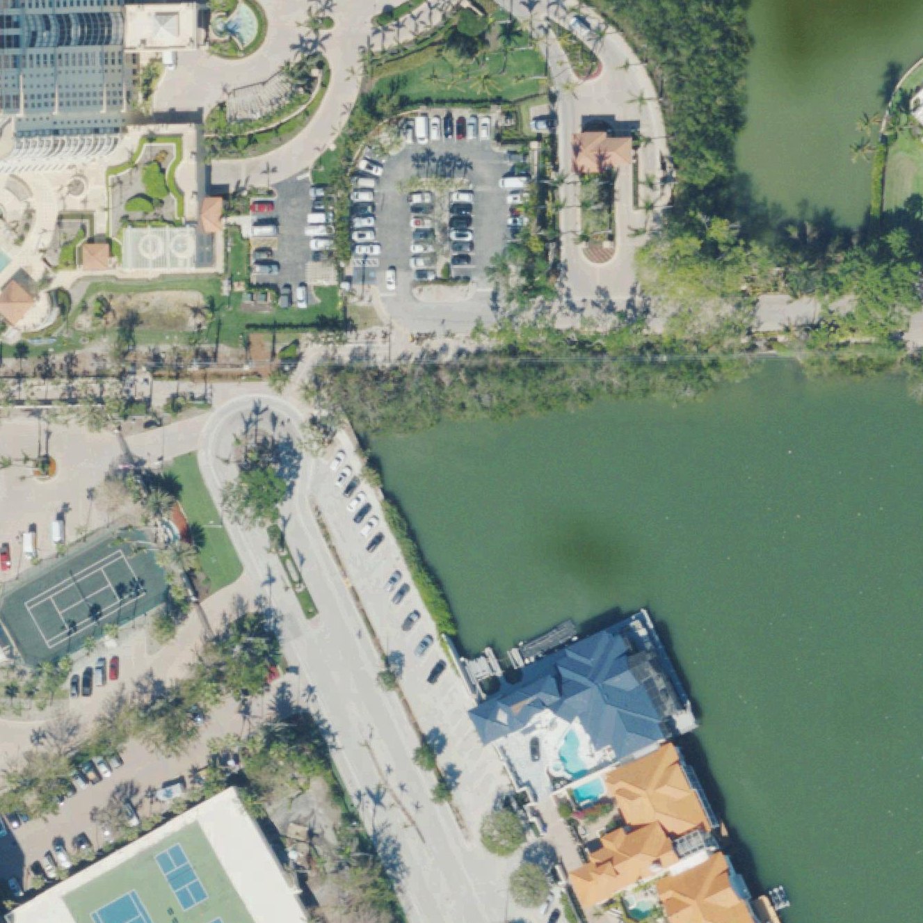 Aerial map of North Gulf shore Beach Access
