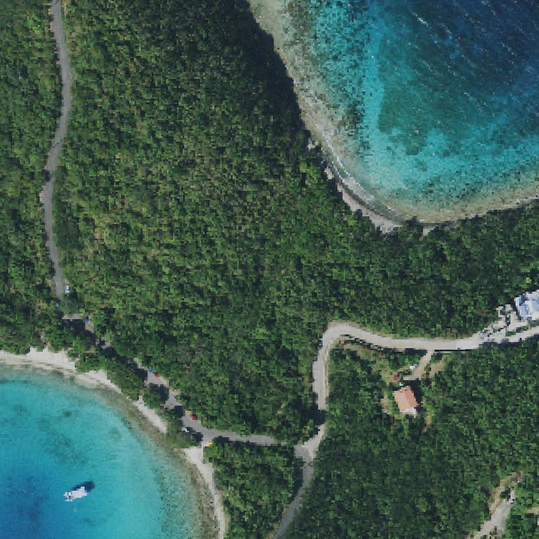 Aerial map of North Haulover Beach