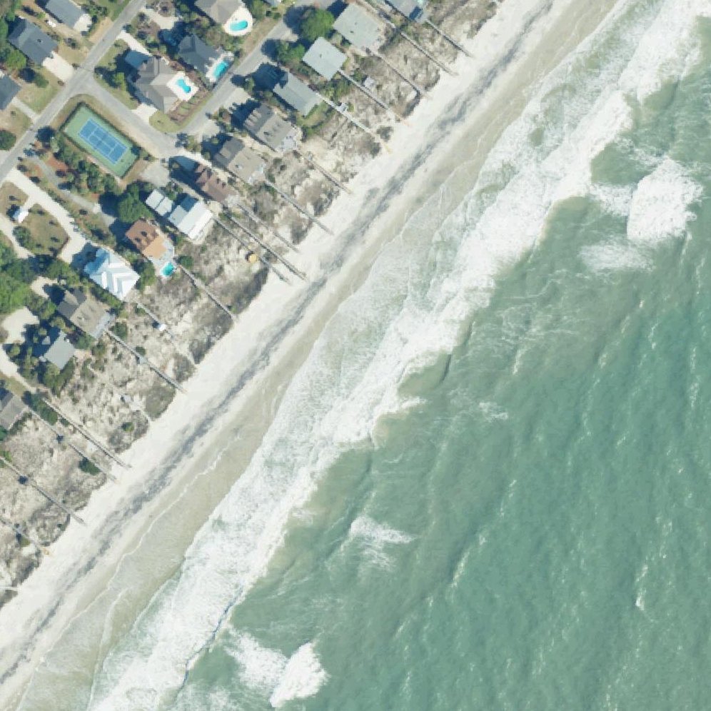 Aerial map of North Litchfield Beach