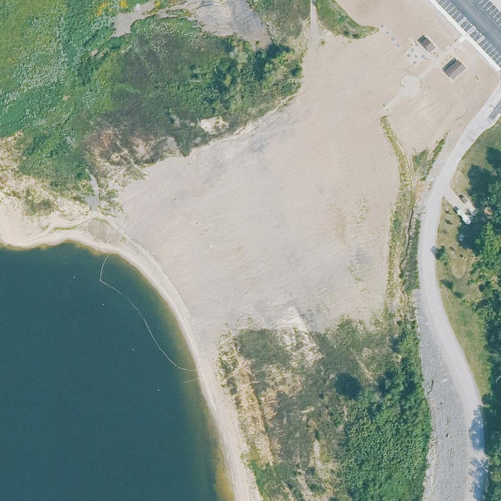 Aerial map of North Overlook Beach