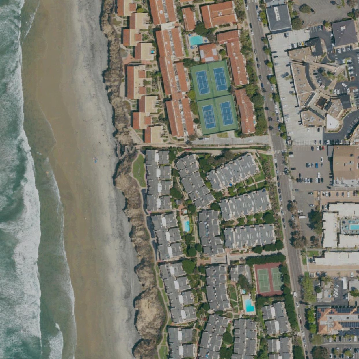 Aerial map of North Seascape Surf Park
