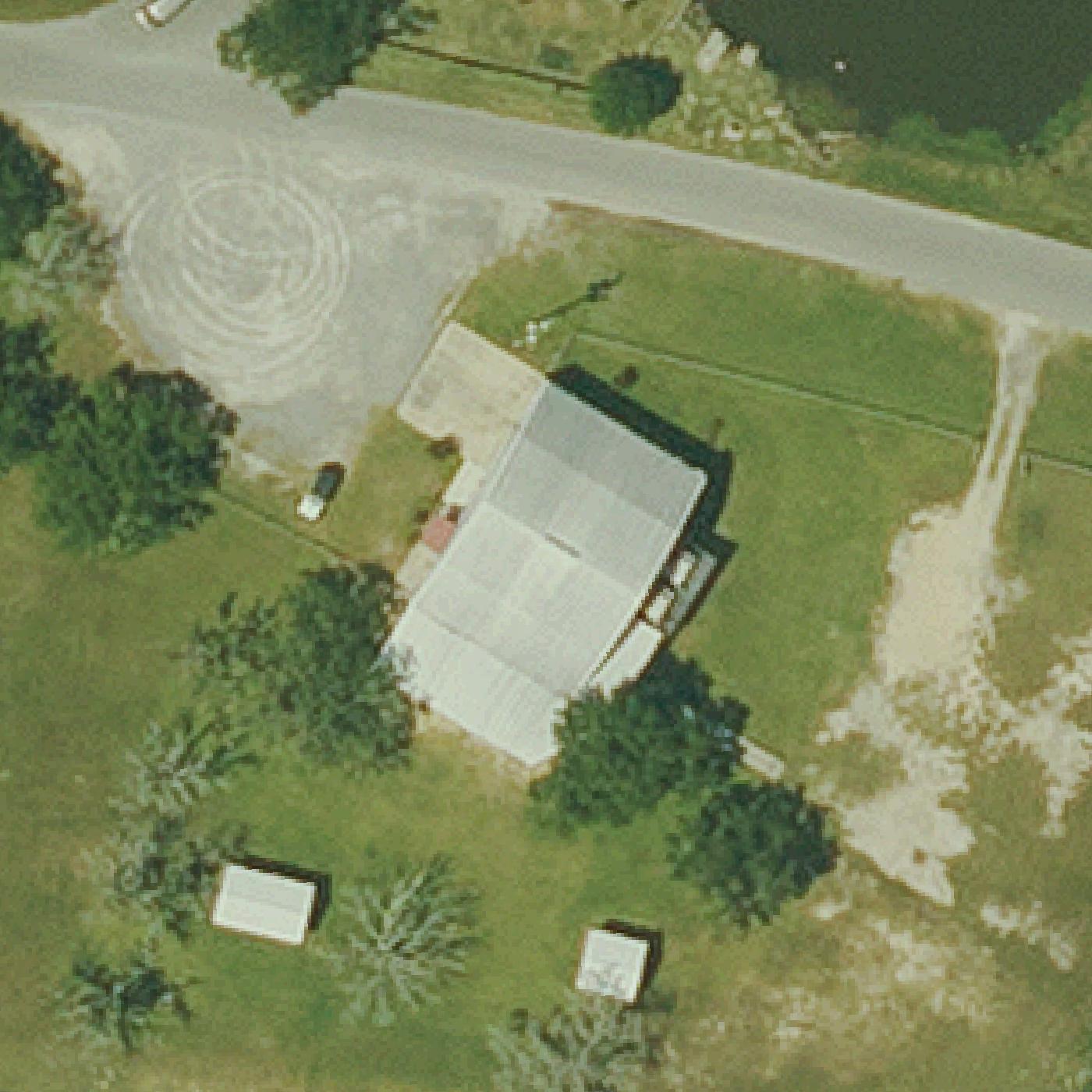 Aerial map of North shore Beach
