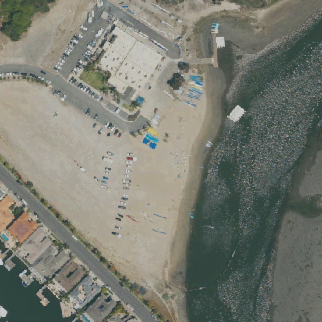 Aerial map of North Star Beach