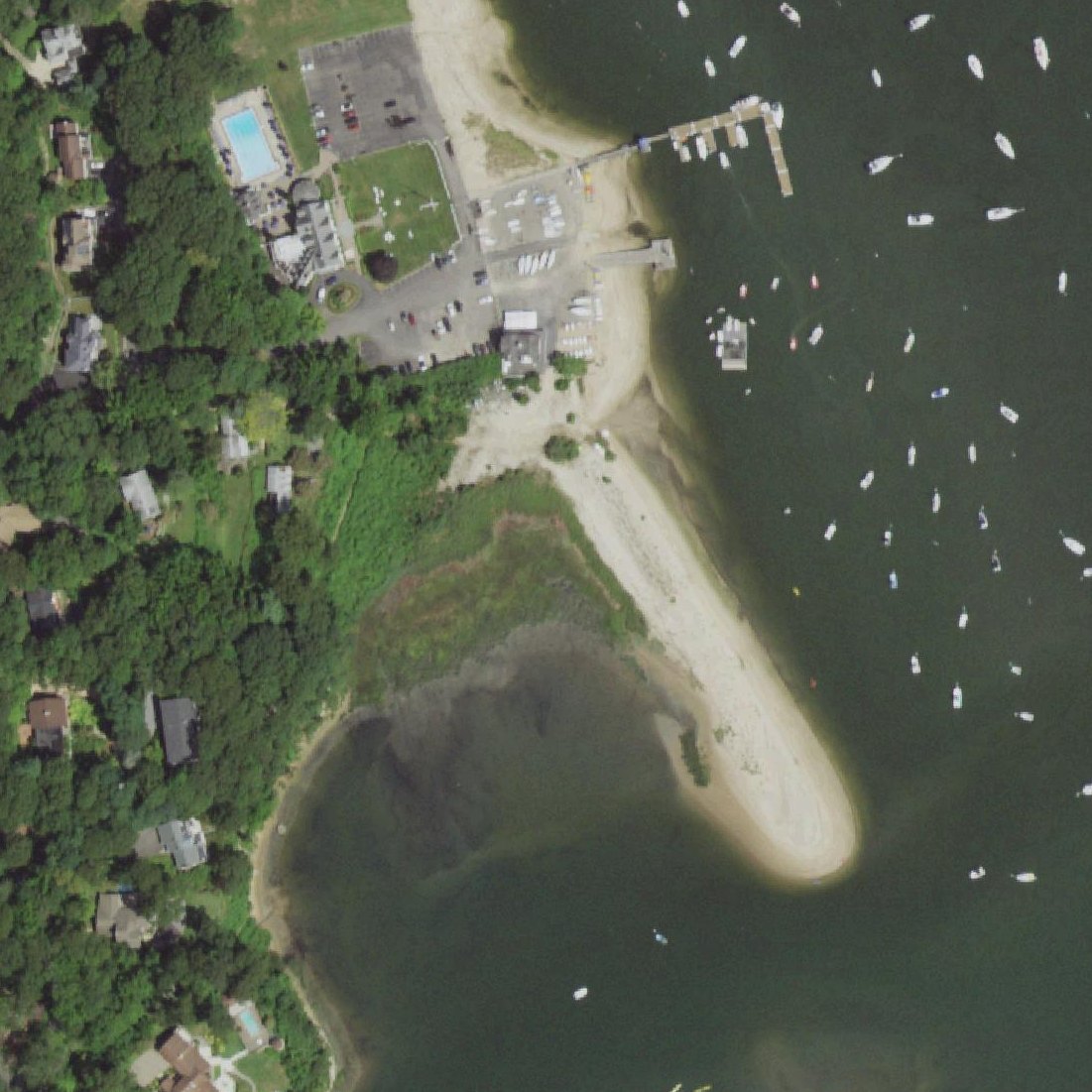 Aerial map of Northport Beach