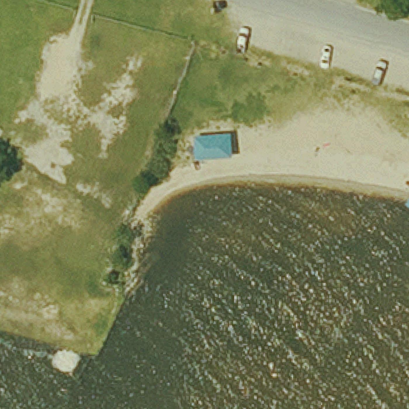 Aerial map of Northshore Beach