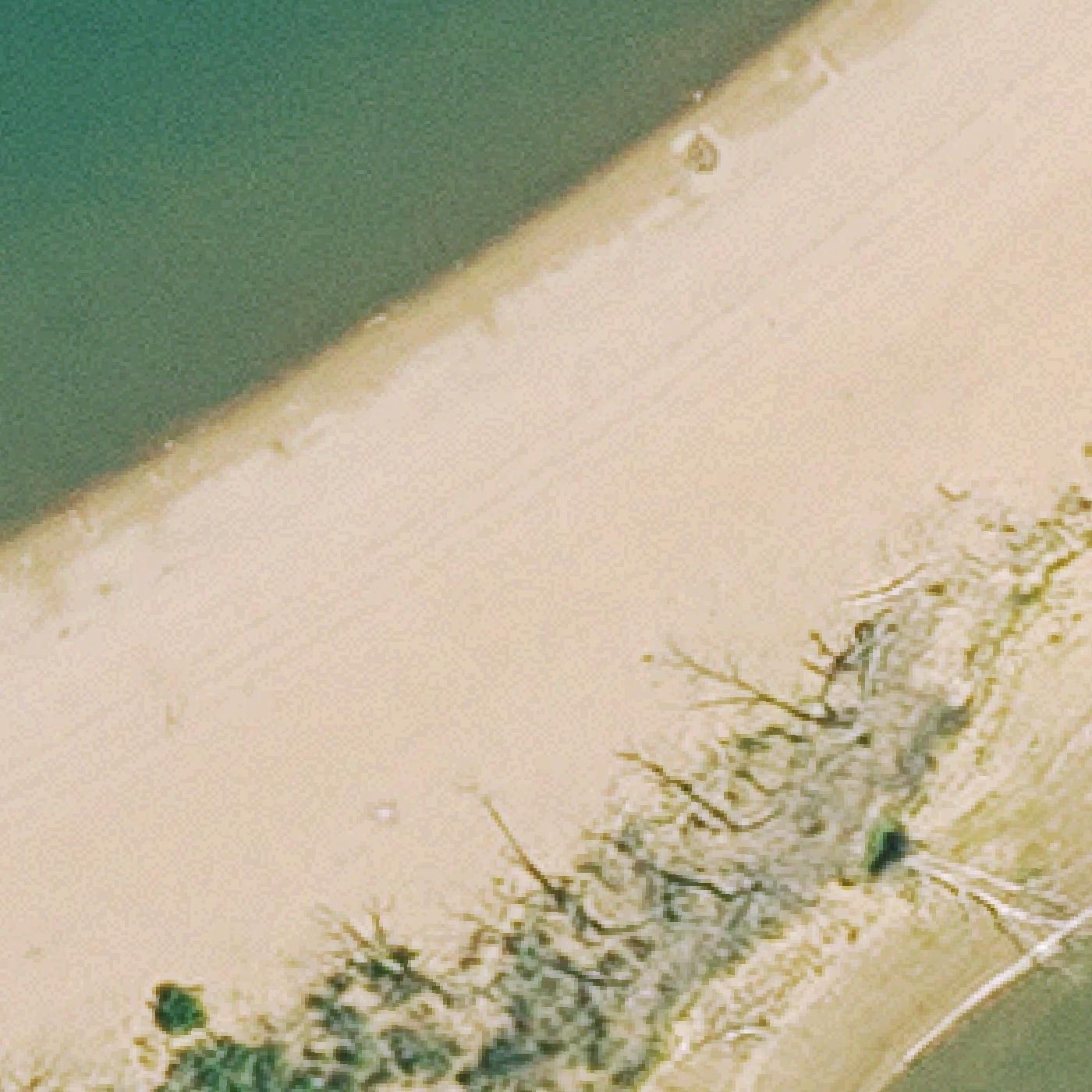 Aerial map of Nudie Beach