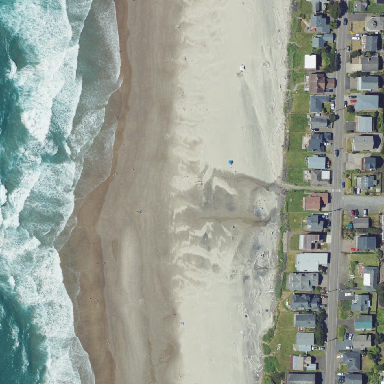 Aerial map of NW 64th St Beach Access