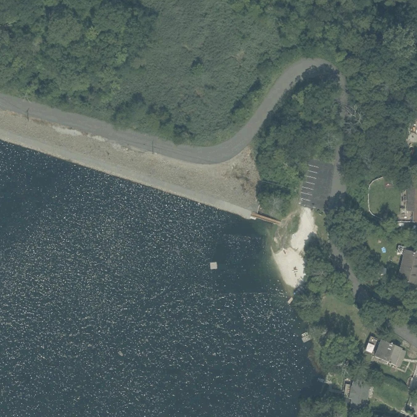 Aerial map of Old Beach