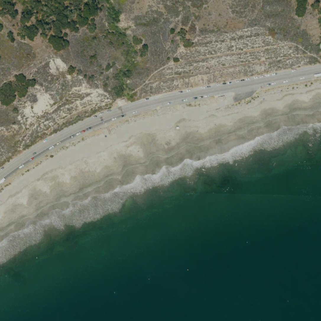 Aerial map of Olde Port Beach