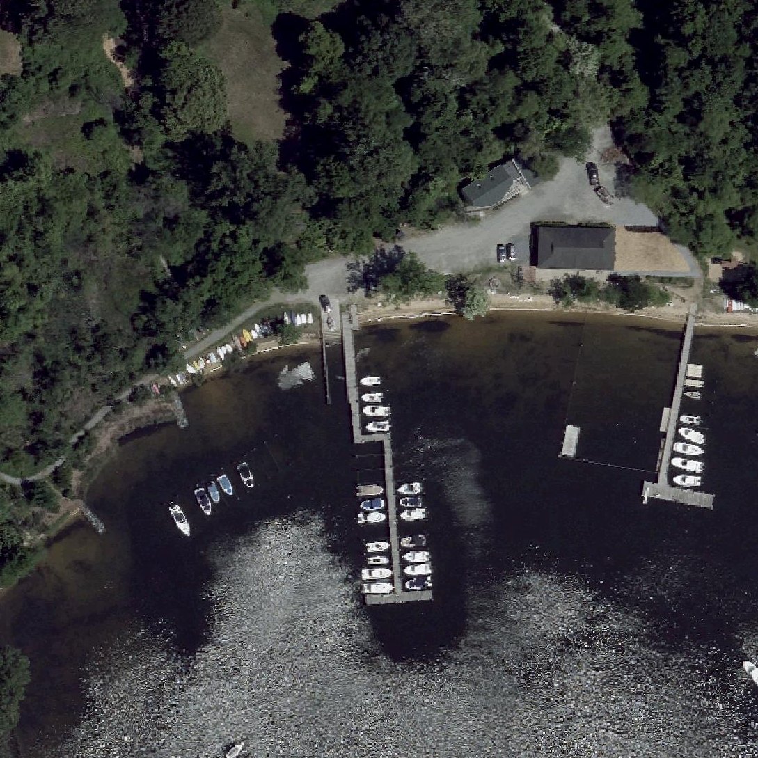 Aerial map of Olde Severna Park Community Beach