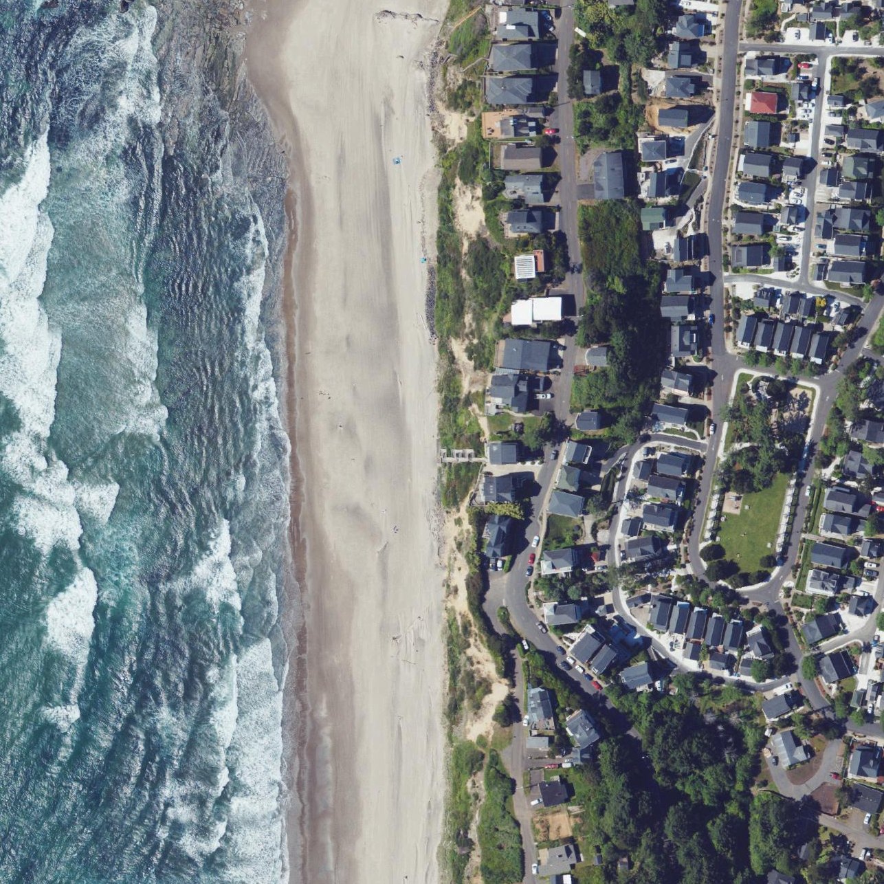 Aerial map of Olivia Beach Community Stair Access