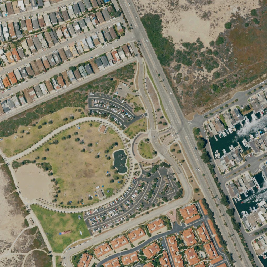 Aerial map of 'olołkoy Beach Park