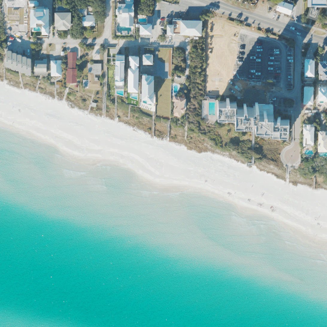 Aerial map of One Seagrove Beach Access
