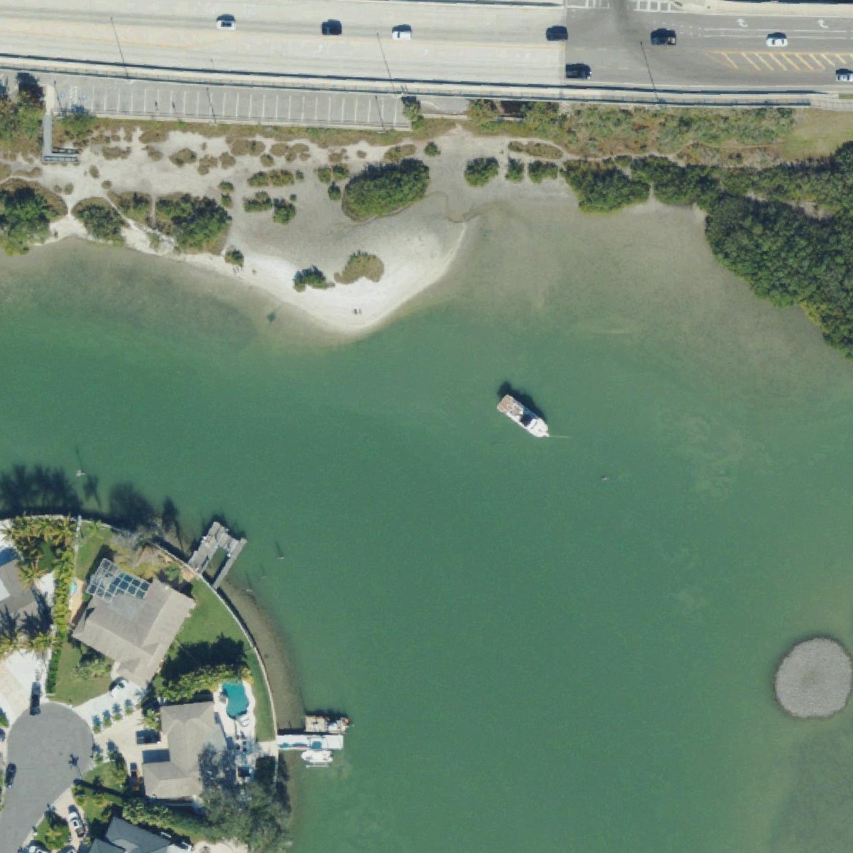 Aerial map of Oreo Dog Beach