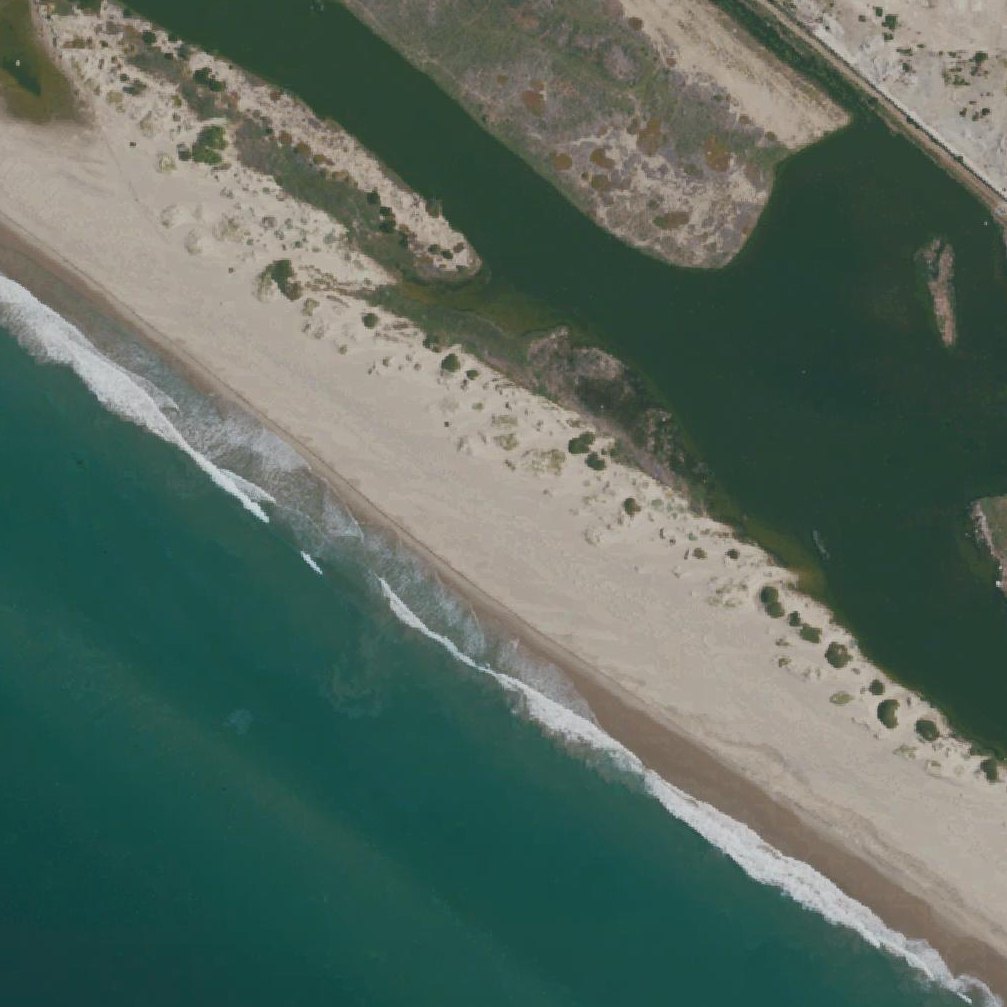 Aerial map of Ormond Beach