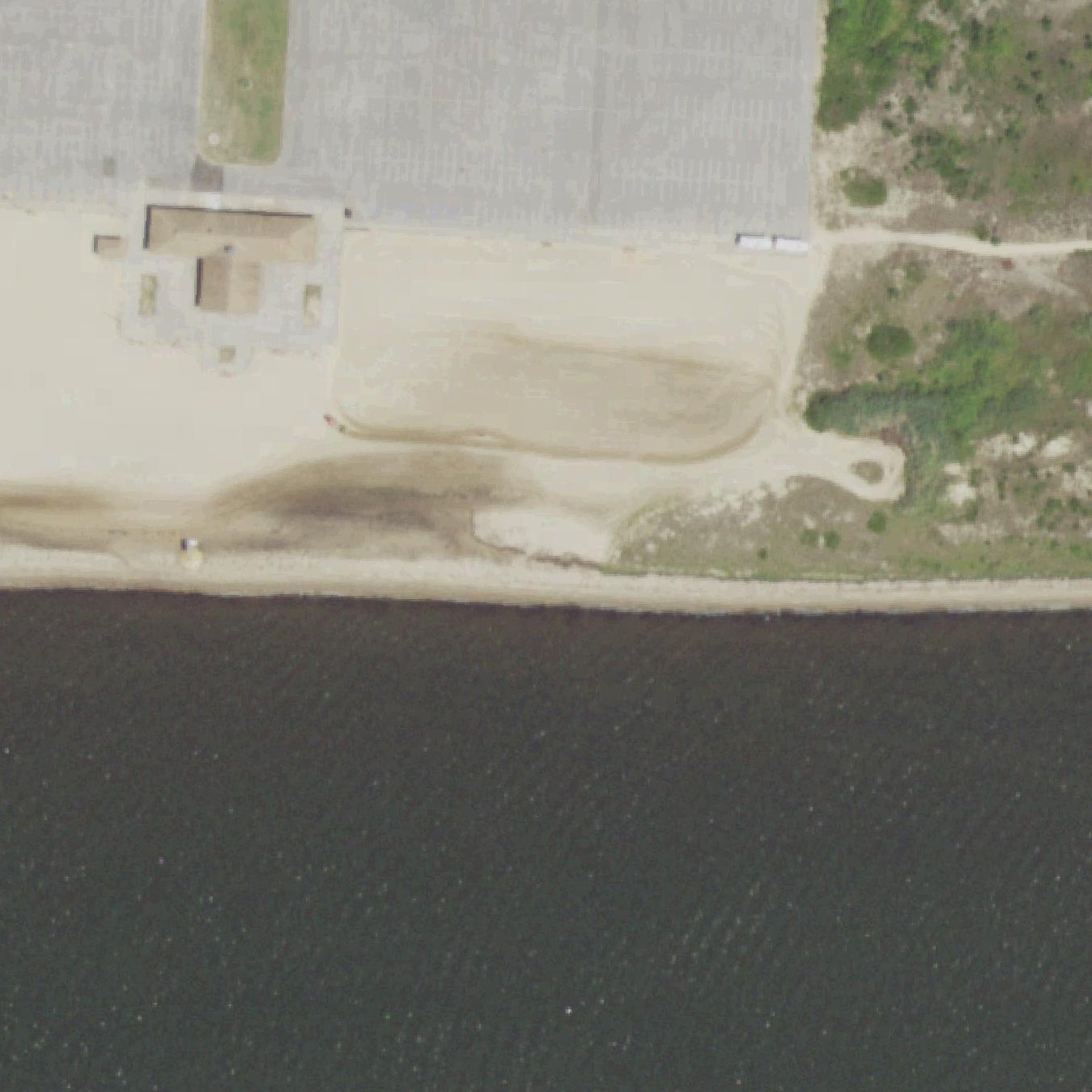 Aerial map of Overlook Beach