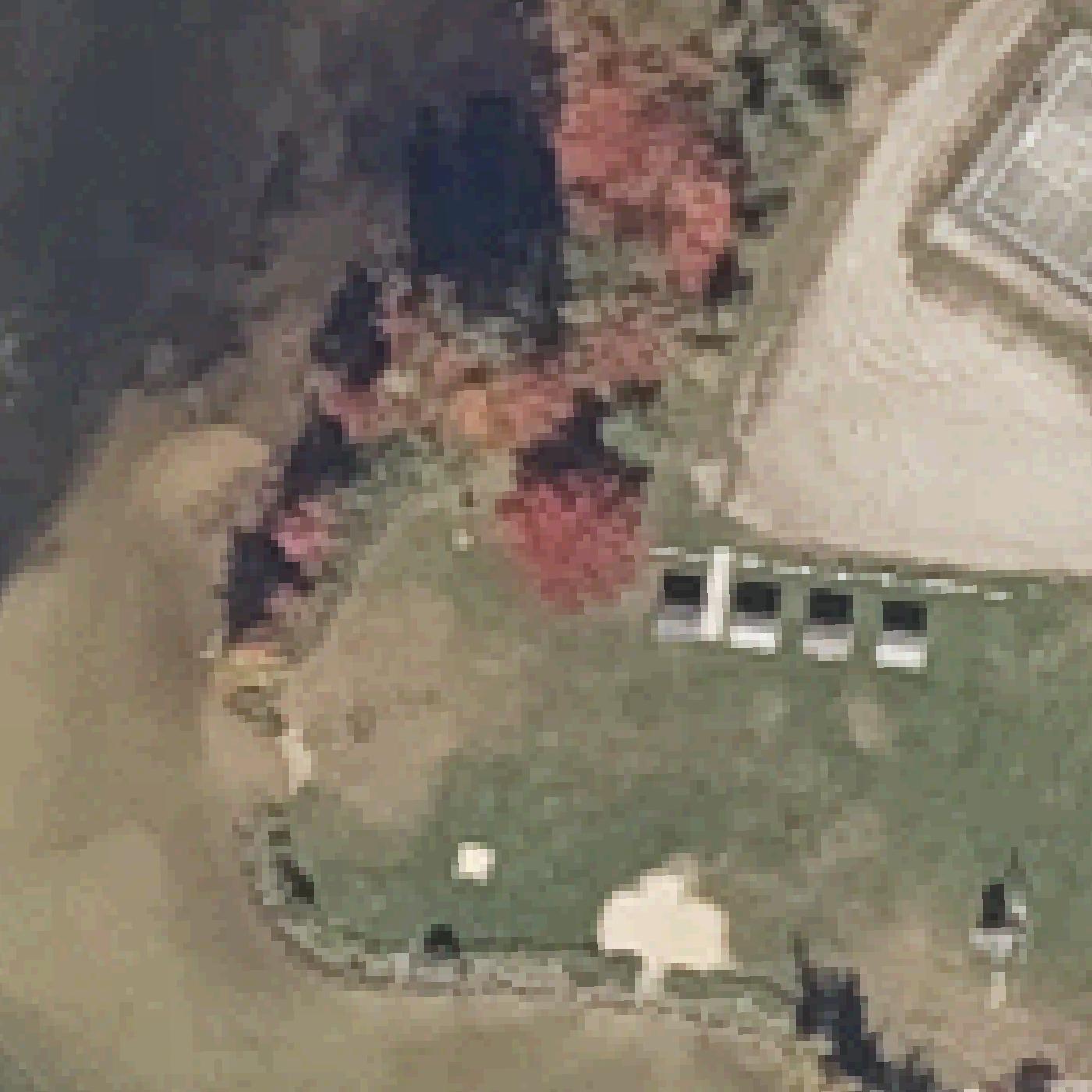 Aerial map of Oxford Pismo Beach