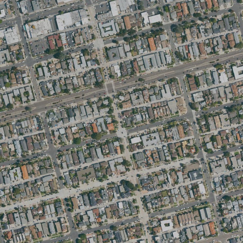 Aerial map of Pacific Beach Park