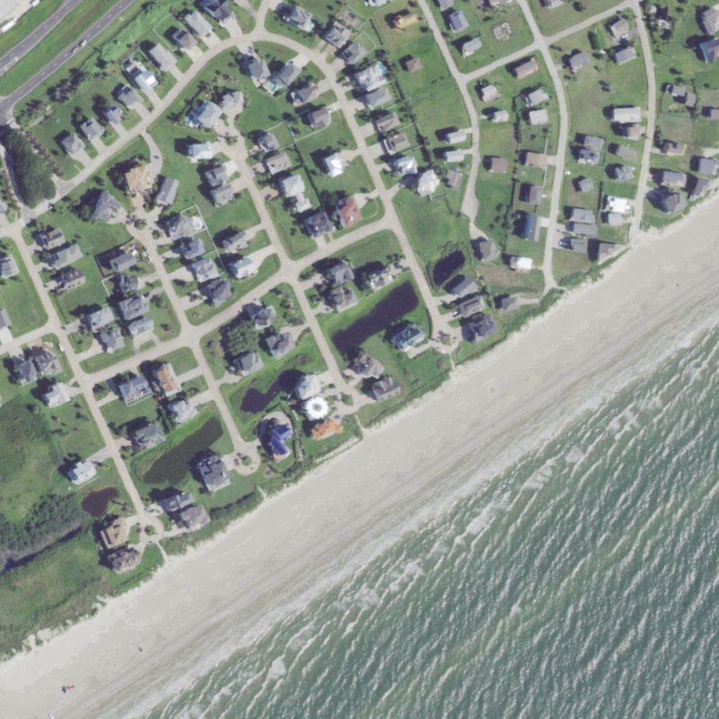 Aerial map of Palm Beach