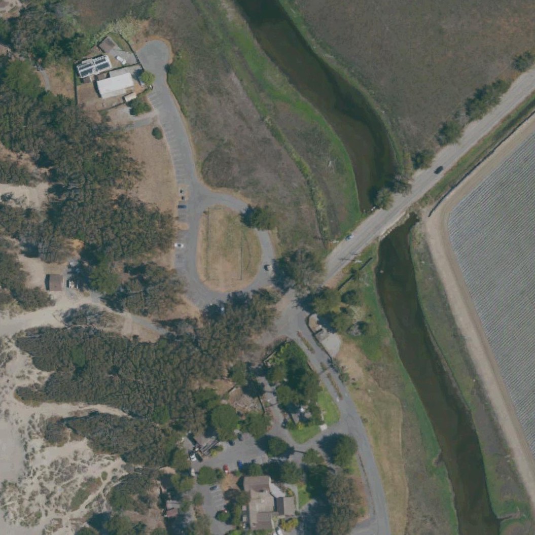 Aerial map of Palm Beach State Park