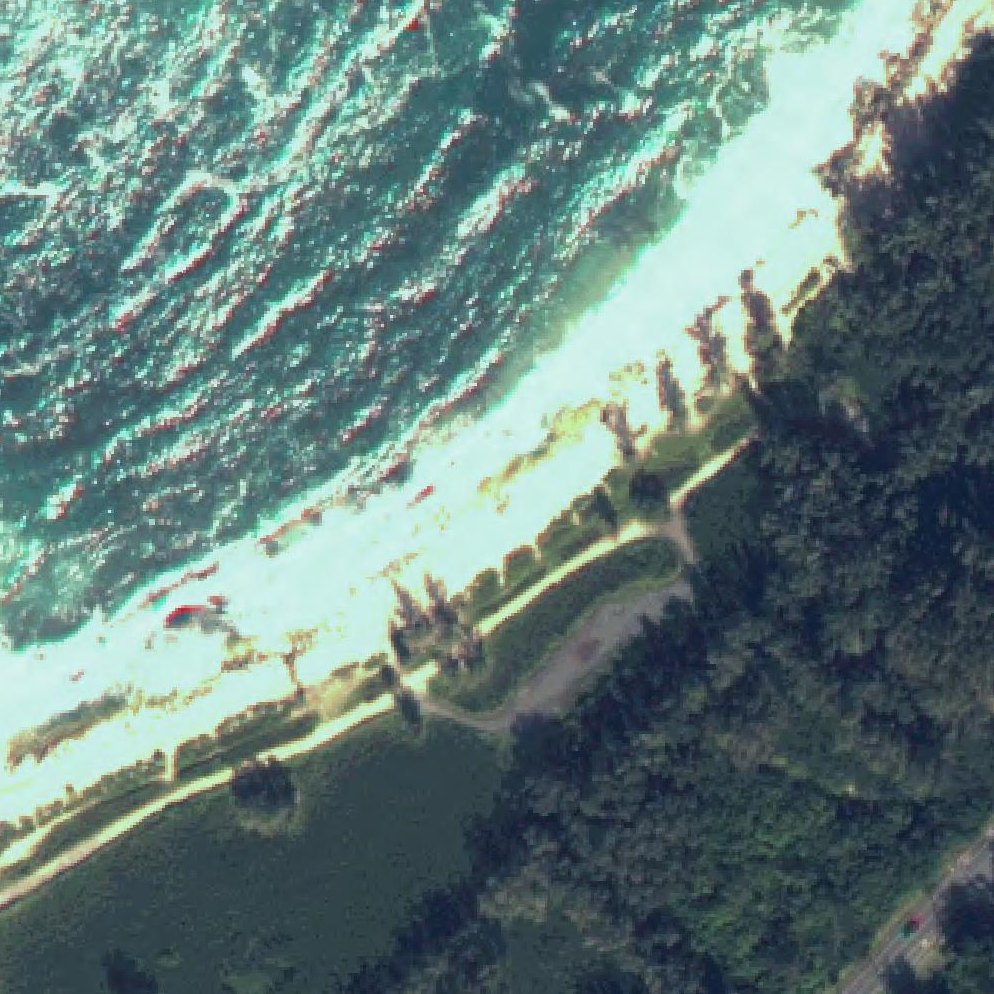 Aerial map of Papa‘Iloa Beach