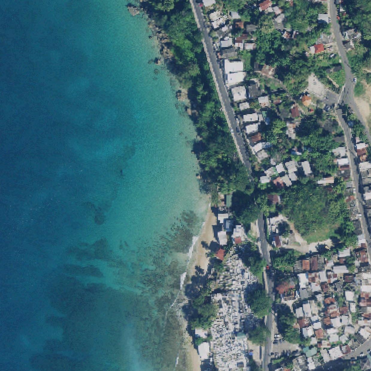 Aerial map of Papi Metro Beach